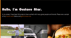 Desktop Screenshot of gustavoatar.com